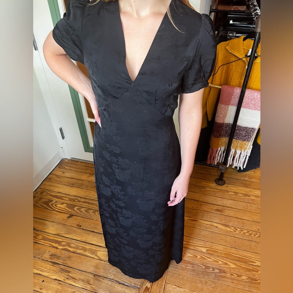 Molly Bracken/le soir black bohemian dress